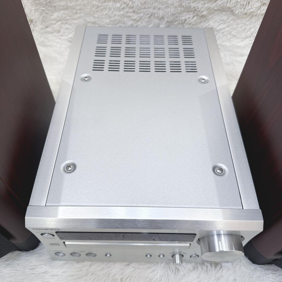 美品 ONKYO スピーカー CR-D2 D-D2E CDコンポ リモコン付き - メルカリ