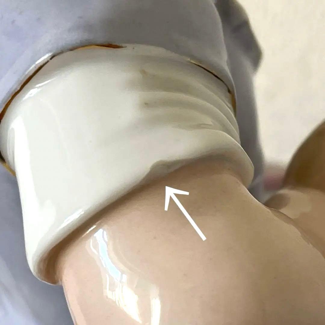 バスケットを持つ少女＊・高さ37.5cm・Meissen・ - メルカリ