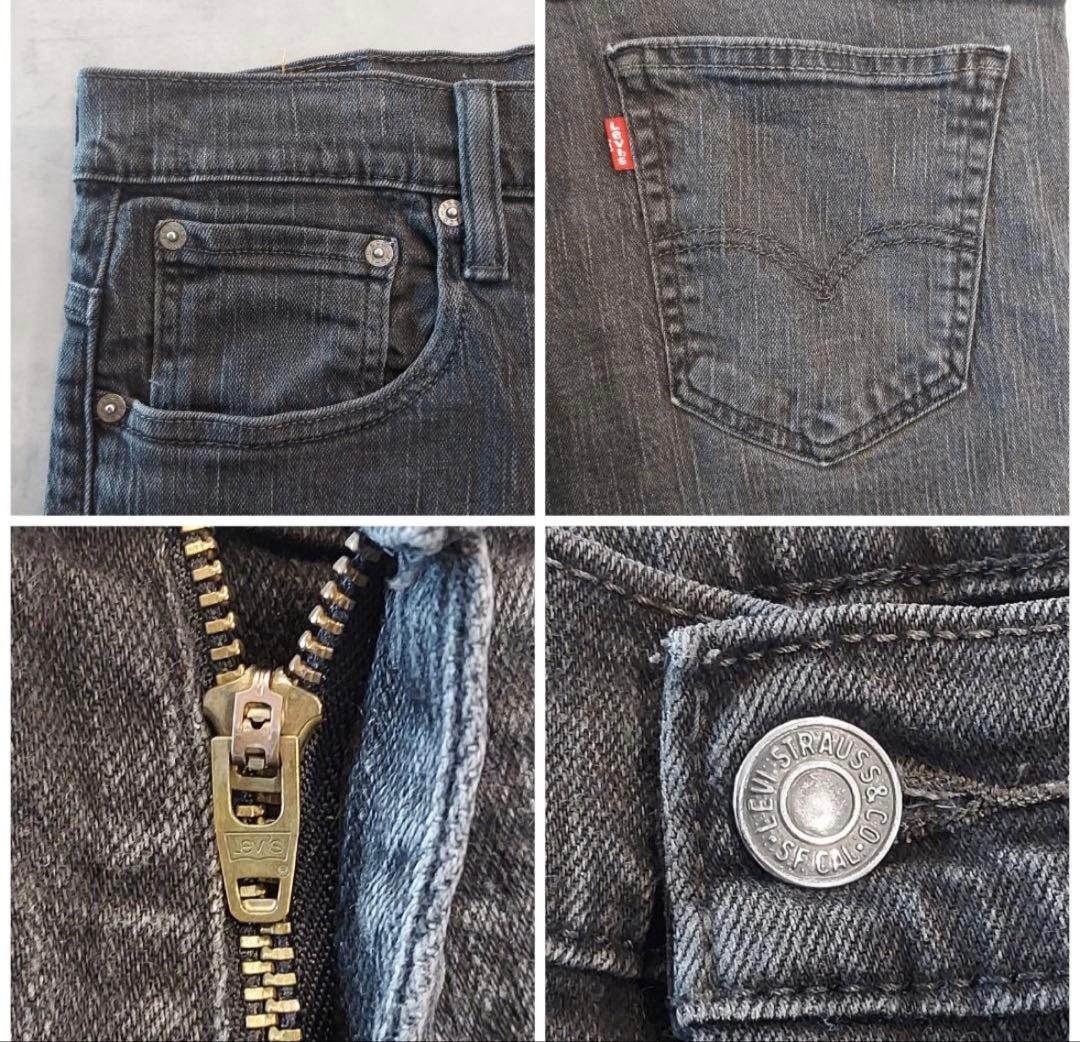 リーバイス569 Levis W36 ブラックデニムボトム 黒 古着 17603 - メルカリ