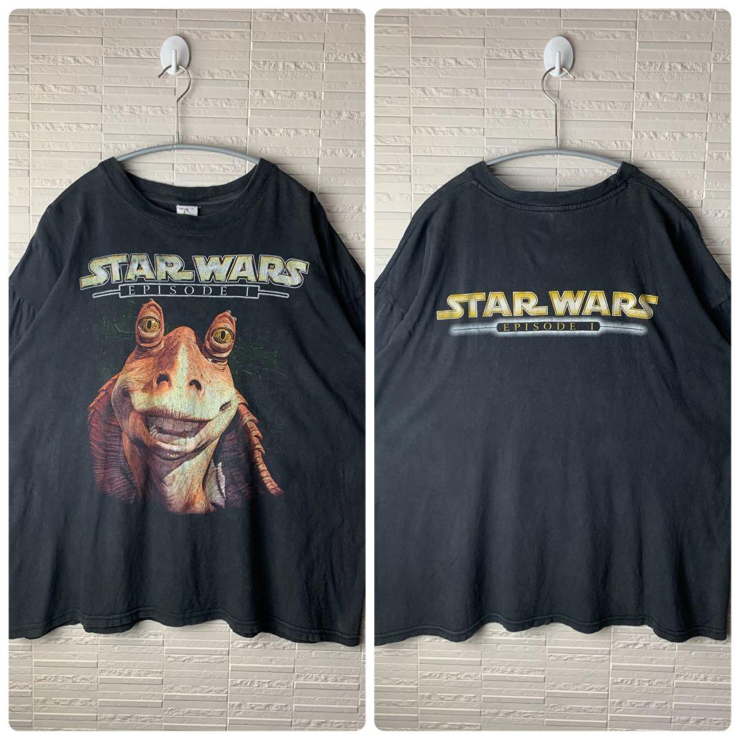 90s USA製ヴィンテージ スターウォーズ ジャージャービンクス Tシャツ