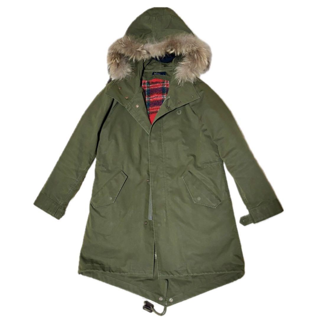 FRED PERRY】ライナー付きモッズコート F6271 Sサイズ フレッドペリー