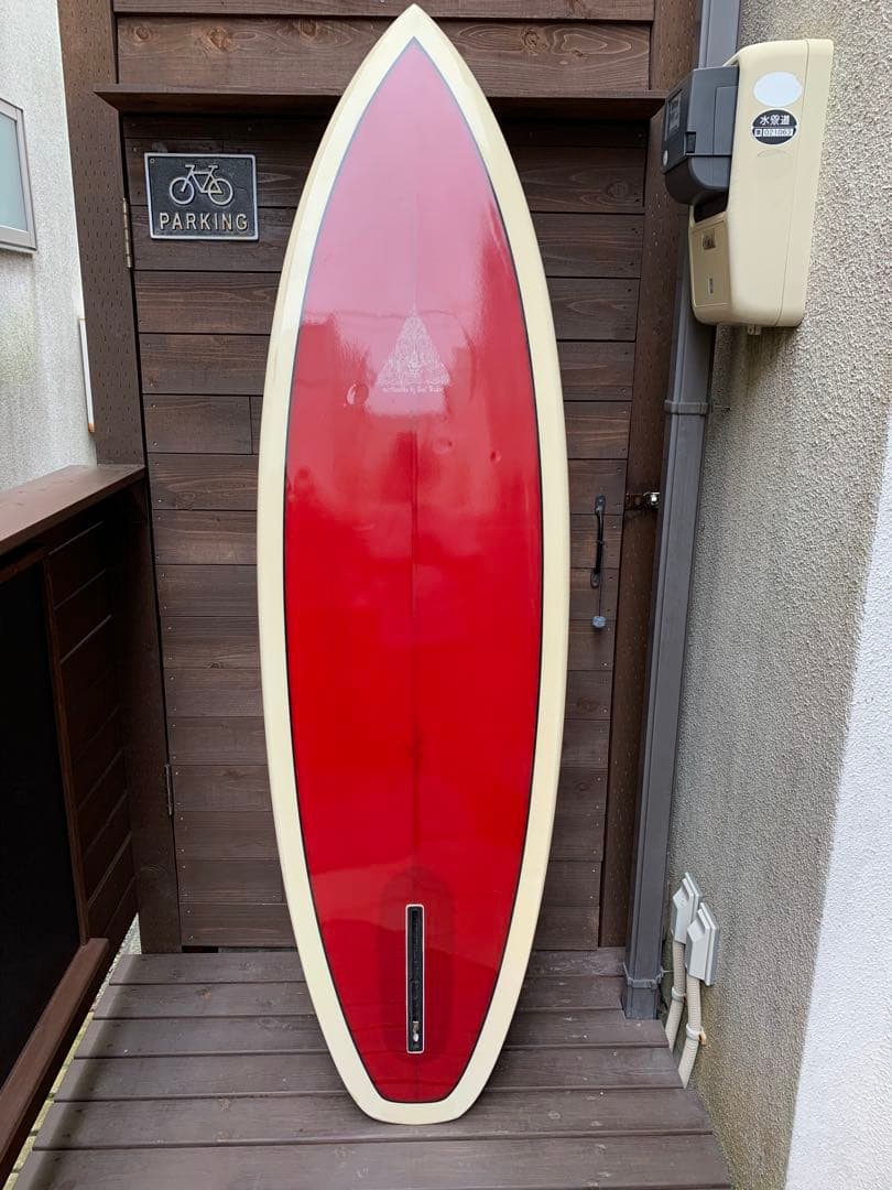 Joel Tudor サーフボード 6'0\" 赤 Joel Tudor サーフボード 6'0