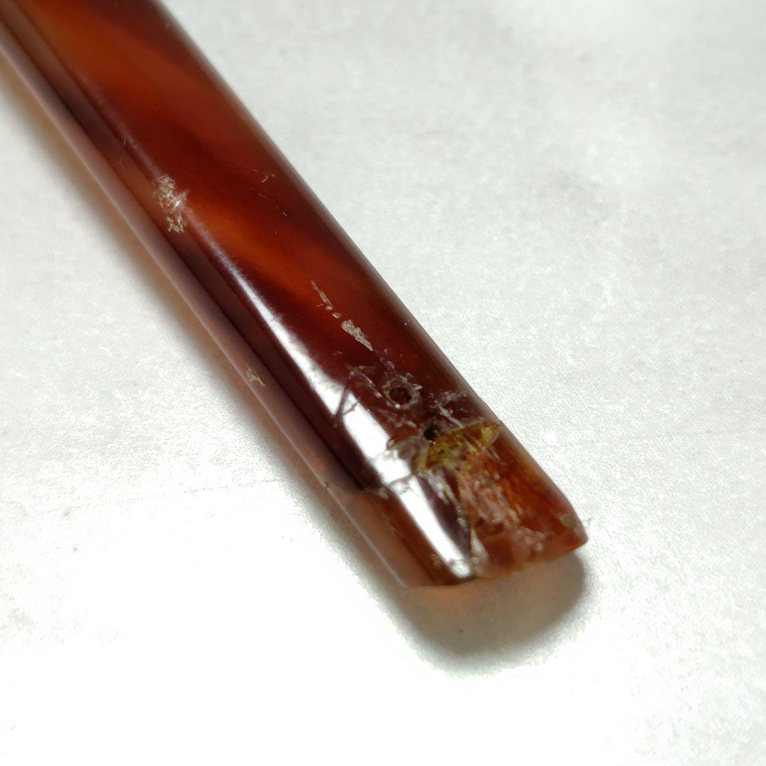 本べっ甲 鼈甲 メガネフレーム 中央宝石研究所 ソーティング付き