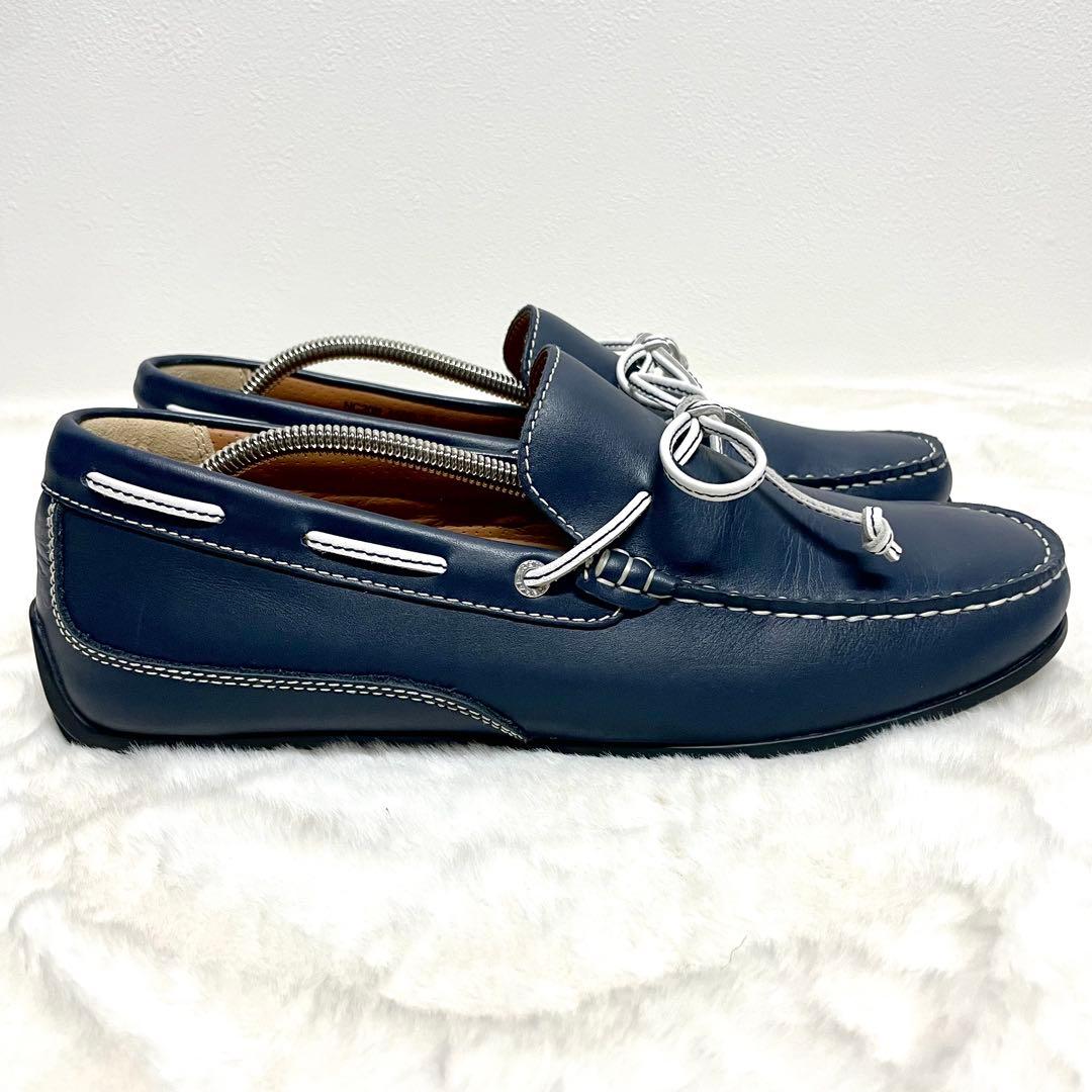 【未使用級✨】REGAL ネイビー 55PRドライビングシューズ 25.5cm