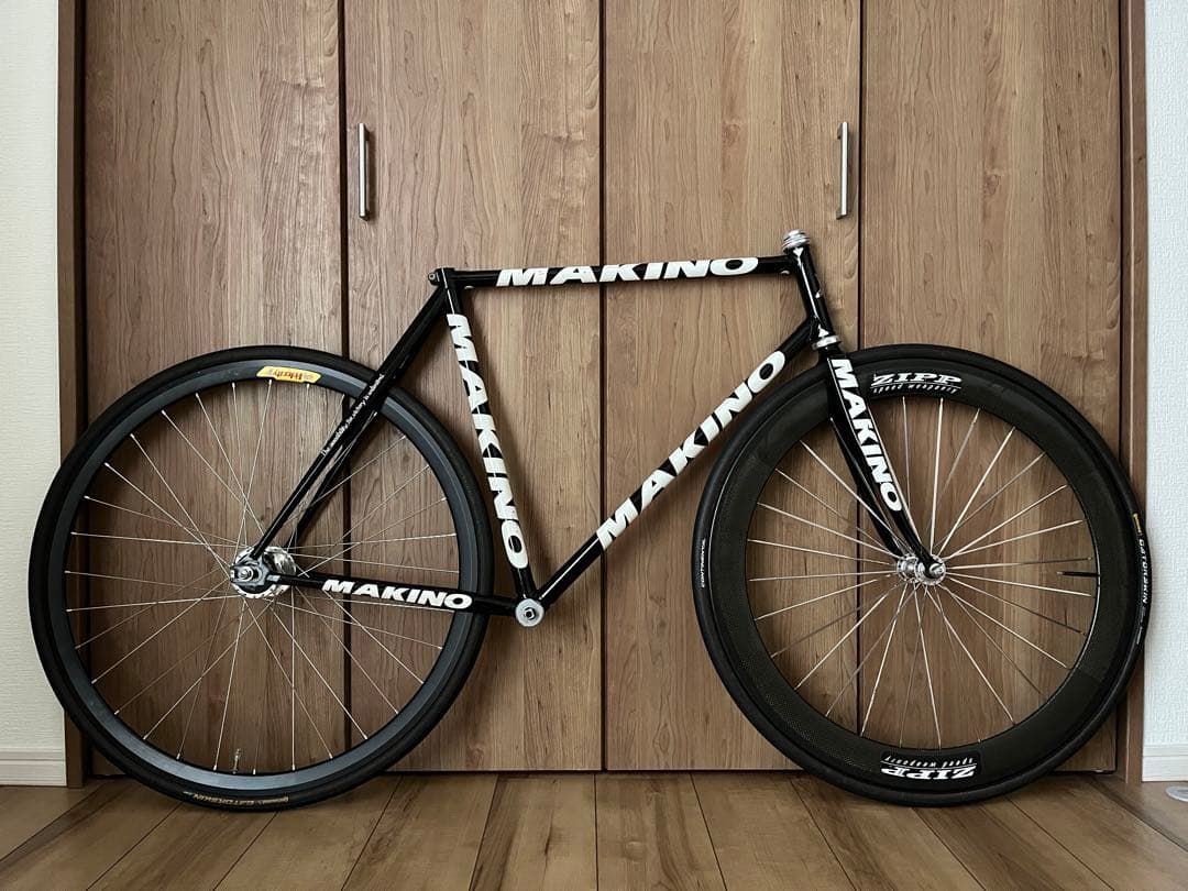 MAKINO njs フレームセット BB付 ピスト 競輪 マキノ MAKINO NJS認定 スチール ピストバイク トラックレーサー