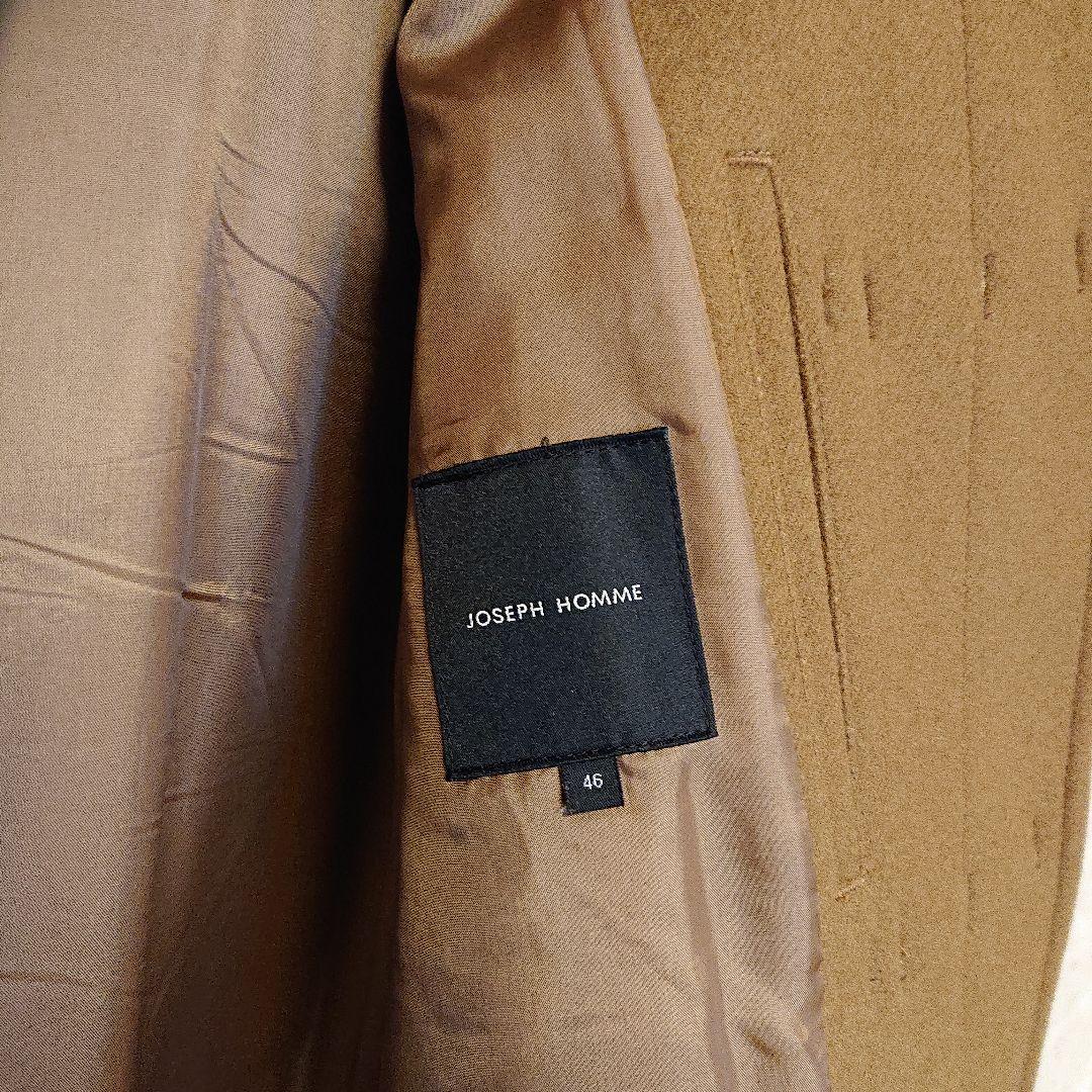2024 JOSEPH HOMME ジロンカシミヤライトメルトン ダッフルコート