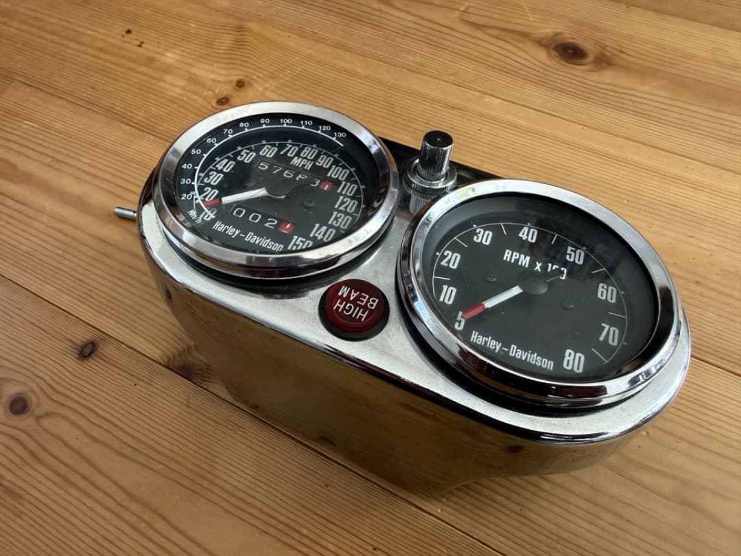 Harley-Davidson スピードメーター タコメーター アイアンショベル