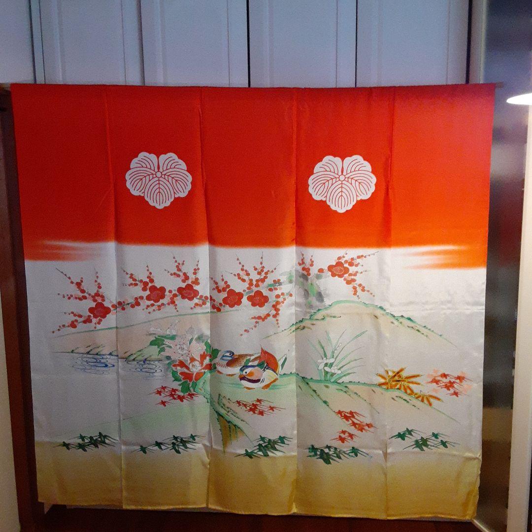 花嫁のれん 加賀のれん 郷土 おしどり - メルカリ