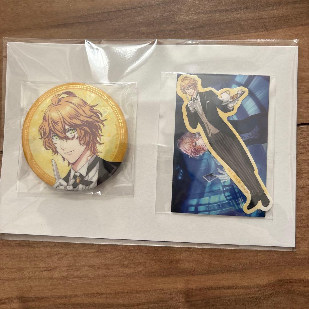 うたプリ ブロッコリーくじ 缶バッジ ステッカー セット 四ノ宮那月