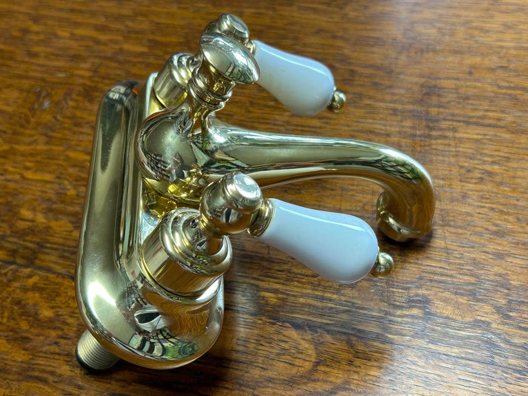 真鍮製 混合水栓 ヤスダプロモーション YASUDA