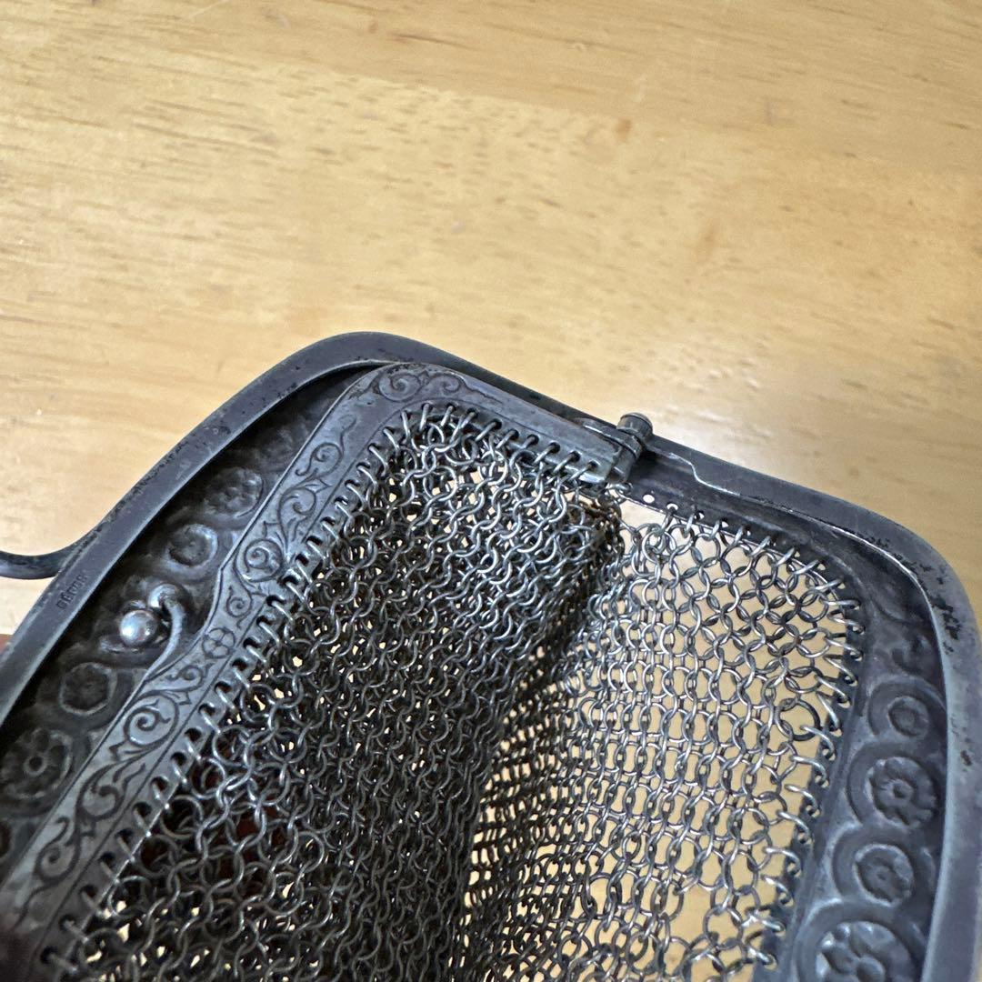 銀 シルバー800 マーガレットのコインパース 小銭入れ