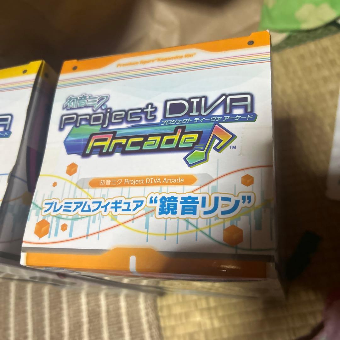 鏡音レン 鏡音リン Project DIVA プレミアムフィギュア 2種 初音