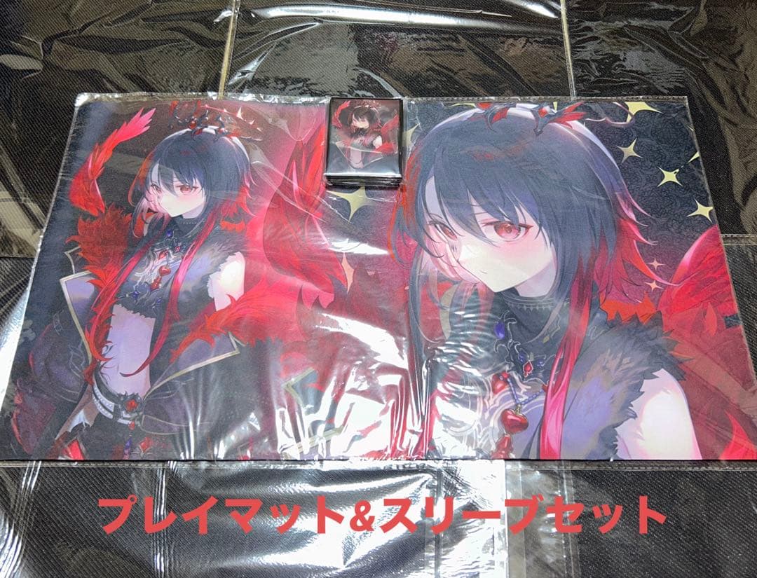 ぶいすぽ 如月れん スリーブ&プレイマットセット 白詰草 - メルカリ