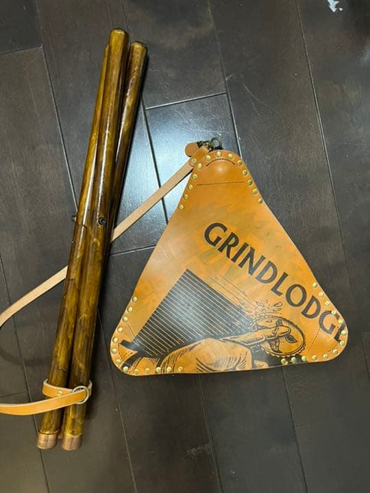 GRINDLODGE× Boab leather worksハンティングチェア C9968367