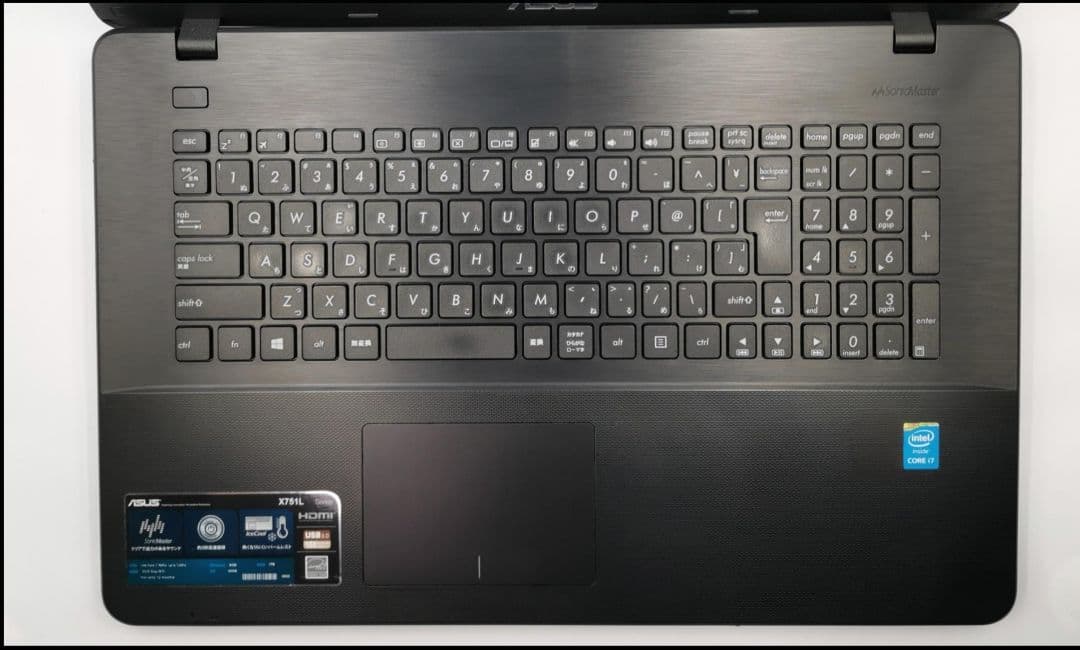 迫力の大画面17インチ！ 爆速Core i7 Windows11 ノートパソコン