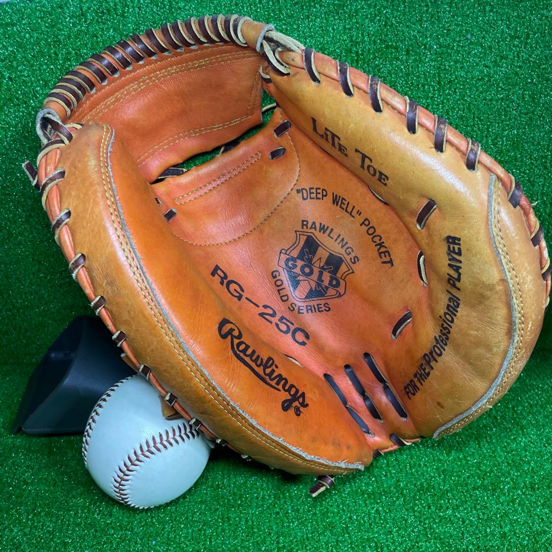 ローリングス 軟式 キャッチャーミット 大人用 ゴールドシリーズ