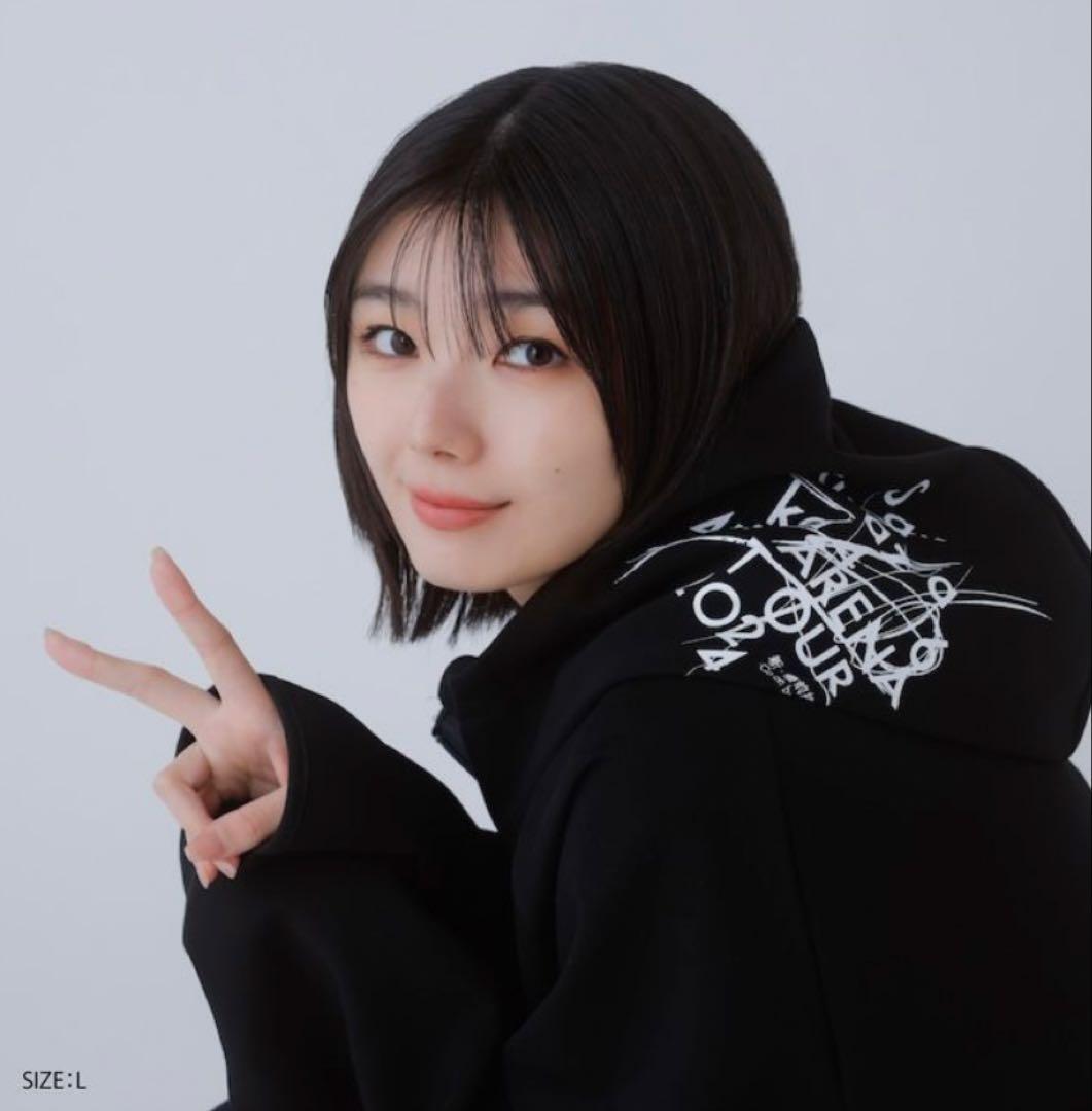 櫻坂46 4th ARENA TOUR ボンディングビッグパーカー 黒 L - メルカリ