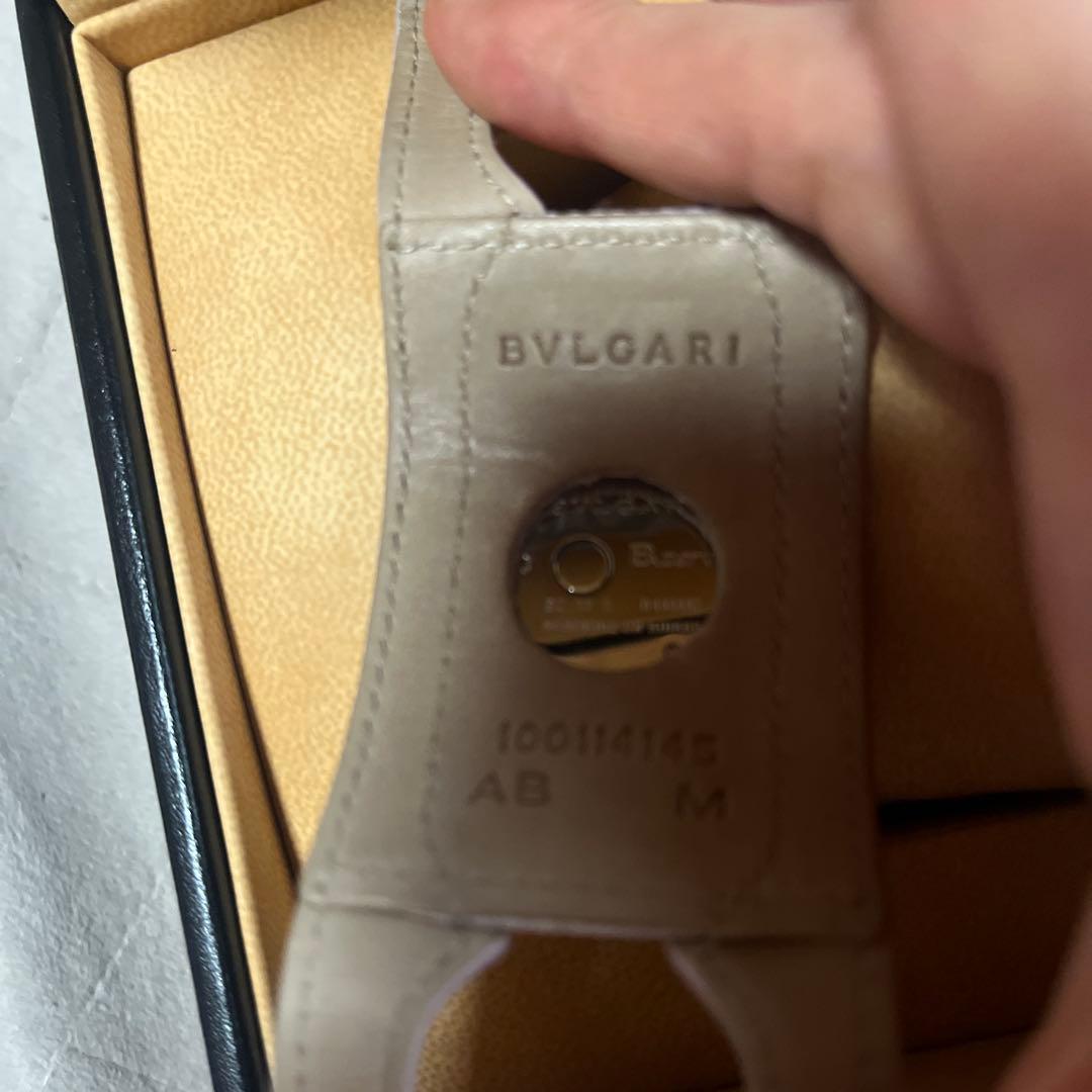 週末限定価格 未使用 ブルガリ BZ22S ビーゼロワン マンシェット