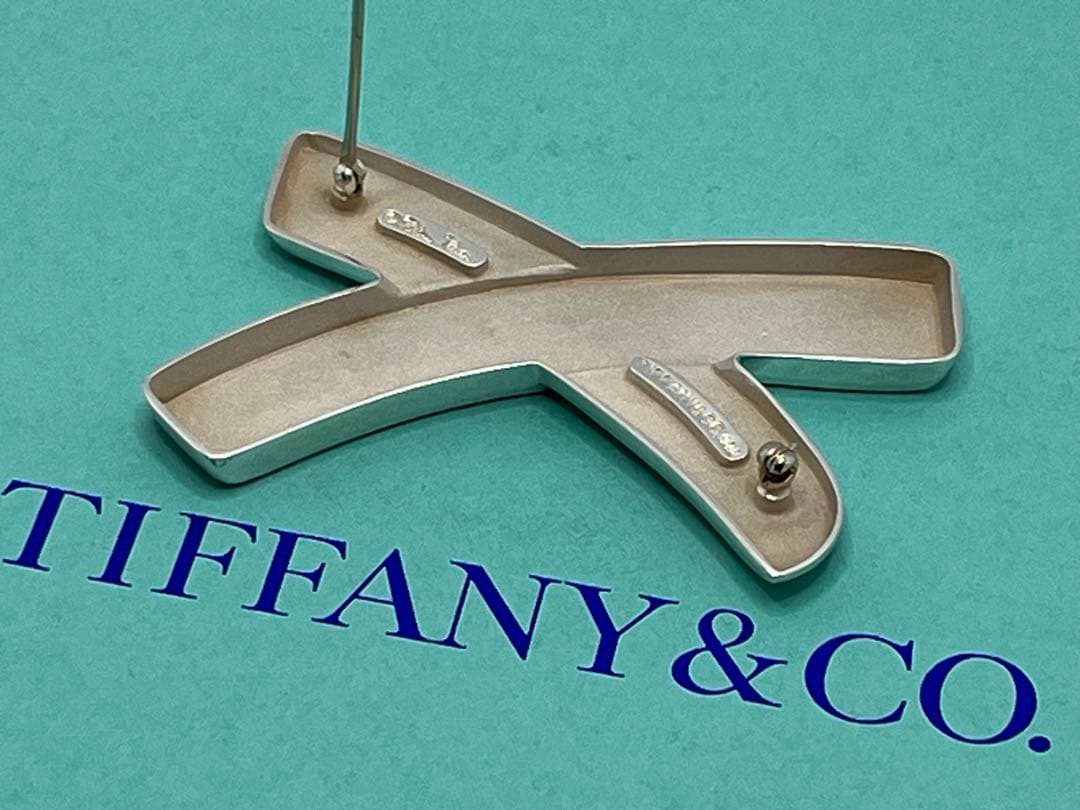 c472 特大 美品 ティファニー パロマピカソ ボリューム キス ブローチ