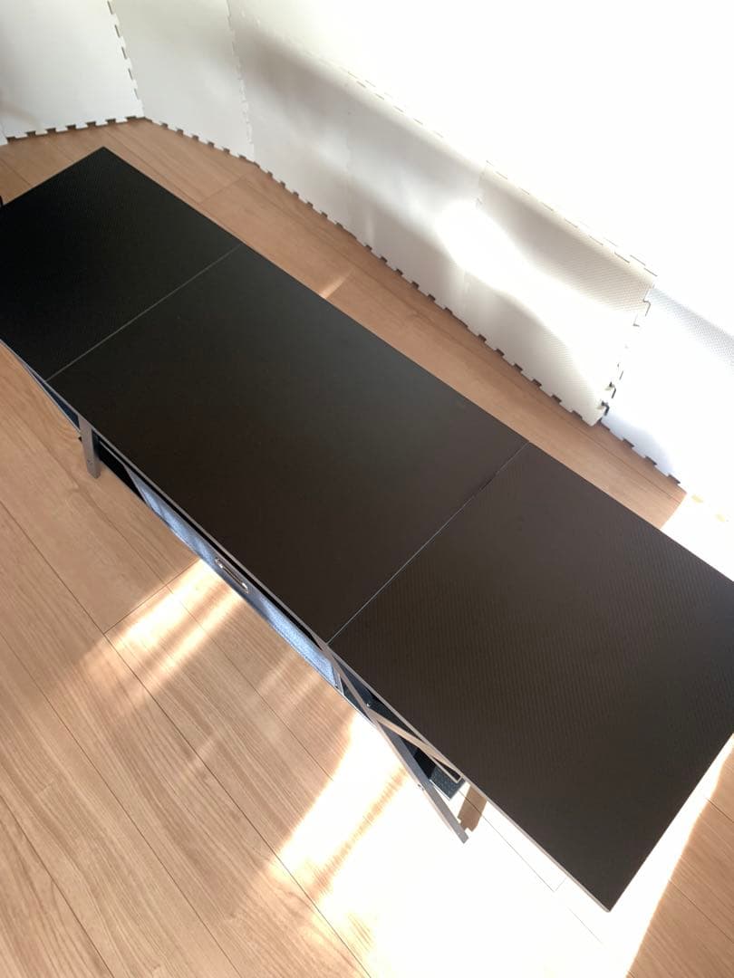 限定価格 TVボード オーディオ ラック LEDカーボン