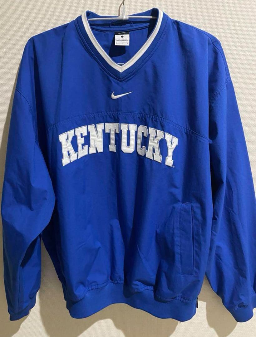 NIKE ナイロンプルオーバー 00年製 NIKE GOLF Nylon Pullover Jacket . (Size：L Model：166cm