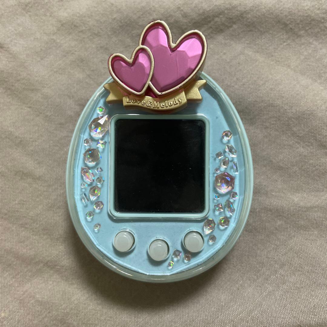 説明書付き】たまごっちピース Peace ブルー たまデコピアス付き