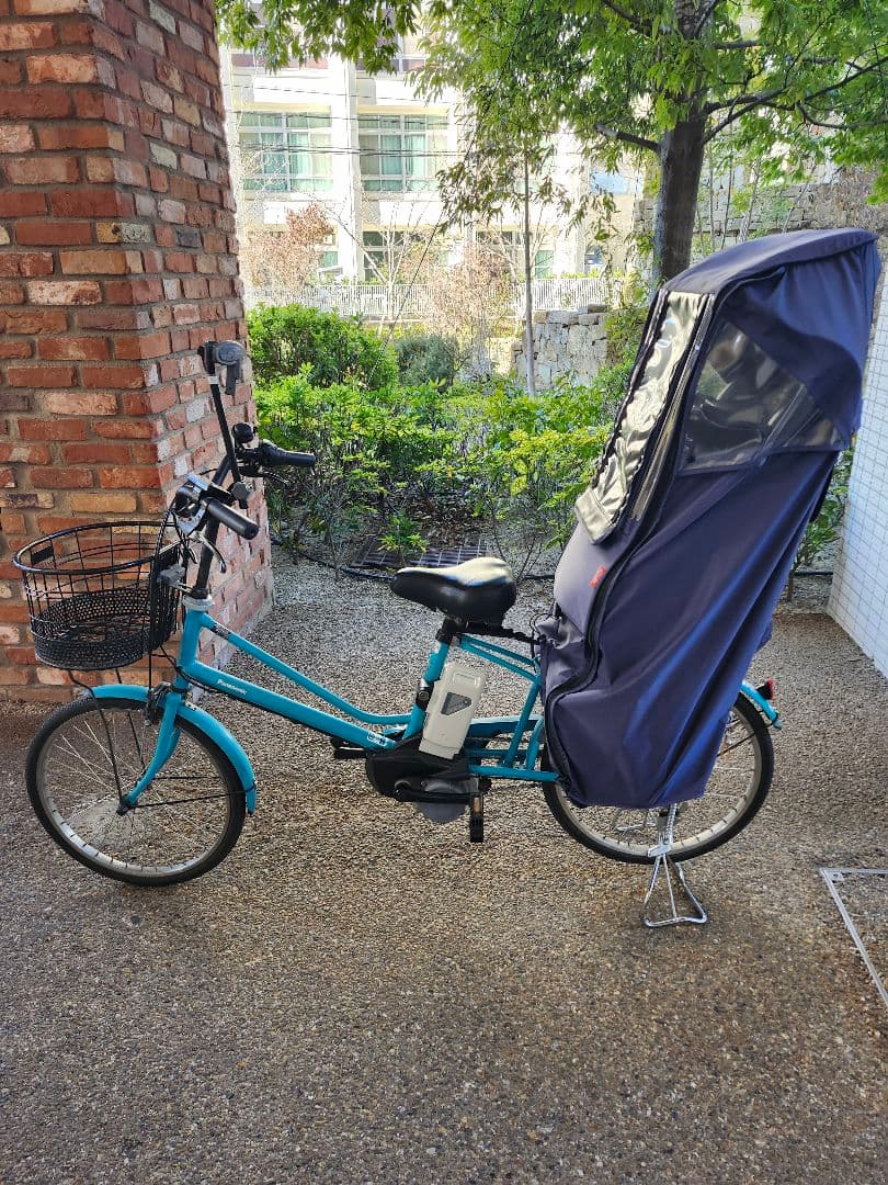 完品、大阪市引取のみ　Panasonic 電動アシスト自転車 チャイルドシート付 大阪府 パナソニック 電動アシスト自転車 チャイルドシート付き 2025年