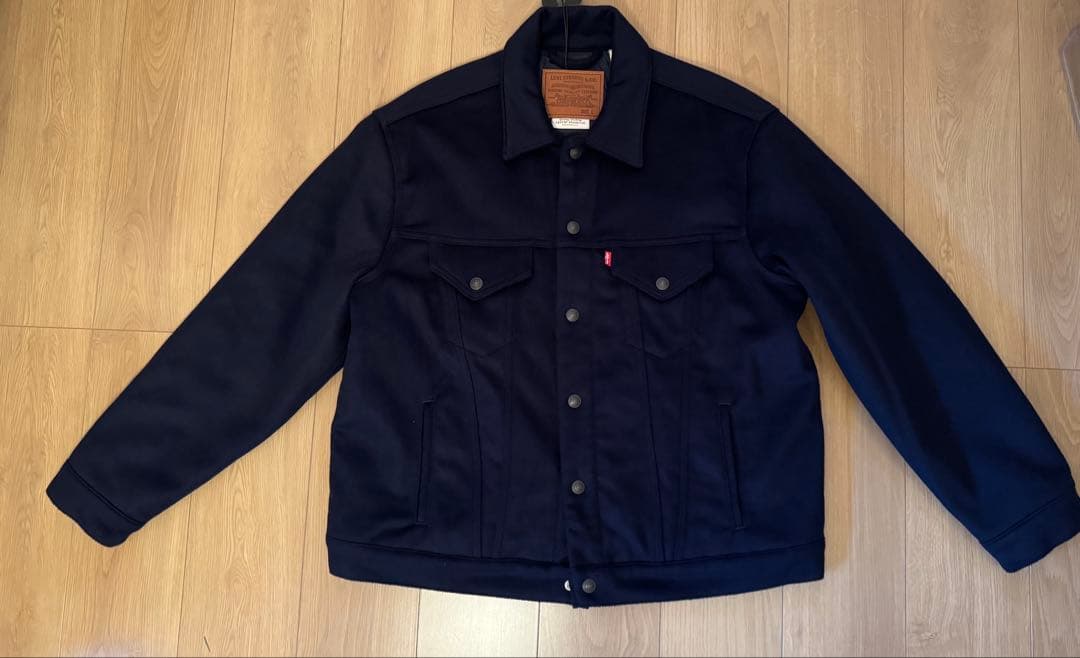 Levi's premium リーバイス ウール デニム タイプ ジャケット 紺 Levi's premium リーバイス ウール デニム タイプ ジャケット 紺