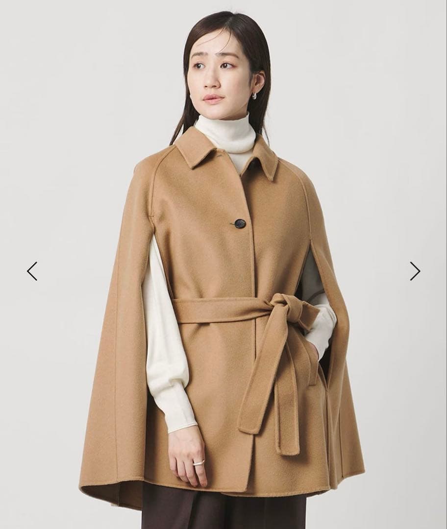 UNITED ARROWS ユナイテッドアローズリバーケープコート2025aw UNITED ARROWS（ユナイテッドアローズ） コート アウター リバー
