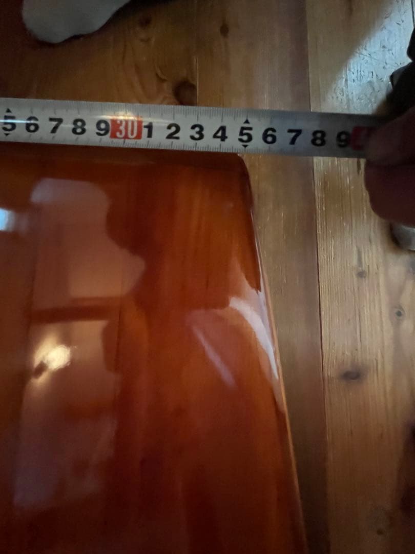 木製オーバル型サーフボード中空骨組み