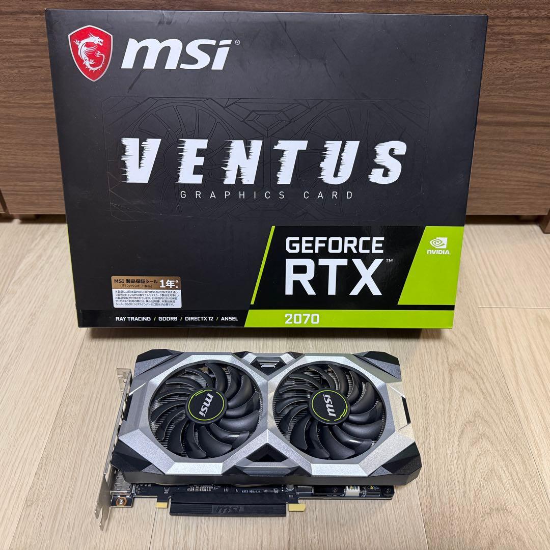 グラフィックボード・グラボ・ビデオカード MSI GeForce RTX 2070 Ventus Amazon.com: msi Gaming GeForce RTX 2070 8GB GDRR6 256-Bit HDMI/DP