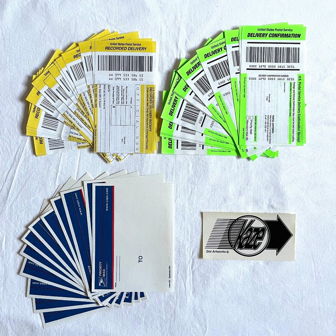 KAZE MAGAZINE / ステッカー / NY USPS