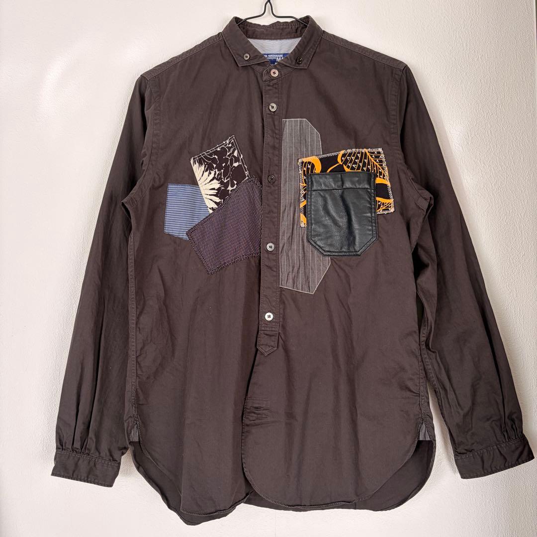 ☆希少 JUNYA WATANABE MAN パッチワーク長袖シャツ XS - メルカリ