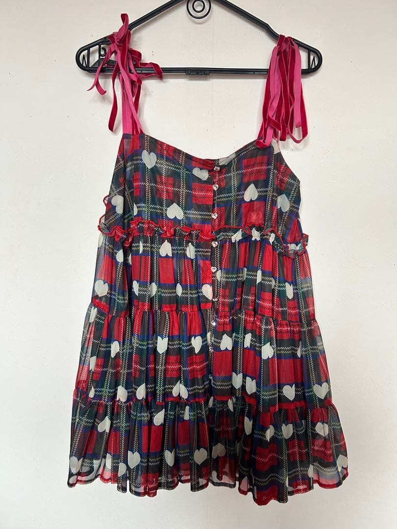 Heihei シースルーキャミソール　ハート 💗シースルーキャミソール🍓 ¥15,000(¥16,500-in tax) 新商品の