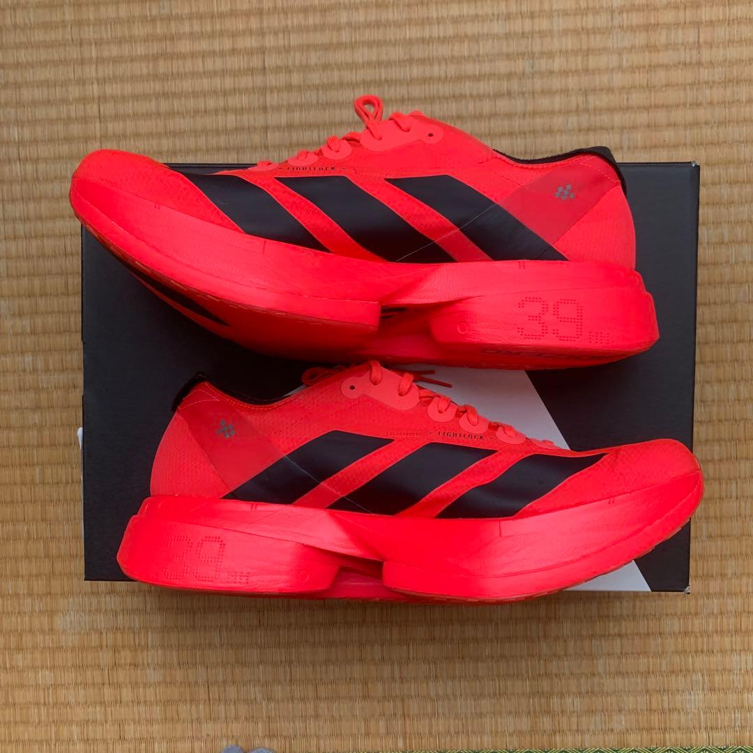 【新品】adidasアディゼロアディオスプロ4 29.0cm レッド箱無し