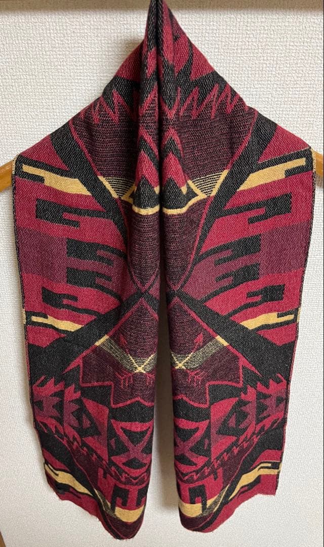 RRL Ralph Lauren サウスウエスタン ウールブレンド スカーフ RRL Ralph Lauren サウスウエスタン ウールブレンド スカーフ RRL