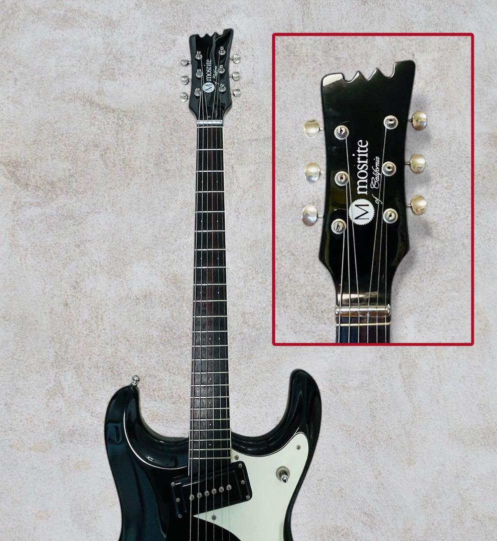 美品）Mosrite Excellent 65 黒雲製作所 ブラック色 - メルカリ