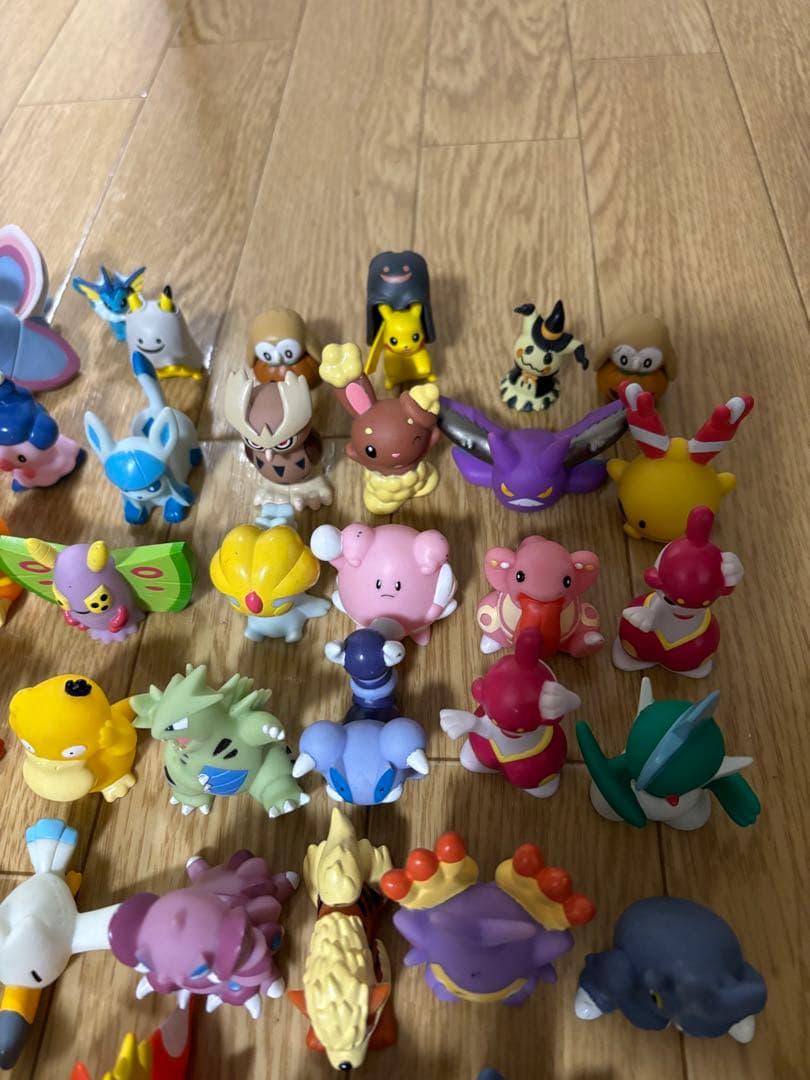 ポケモン指人形】 中古 120体まとめ売り 指人形 ポケモンキッズ クリア
