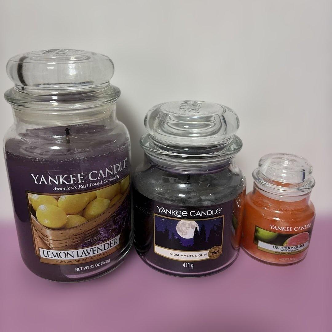 Yankee Candle ヤンキーキャンドル　３本 楽天市場】【選べる3個】アロマキャンドル セット YANKEE CANDLE