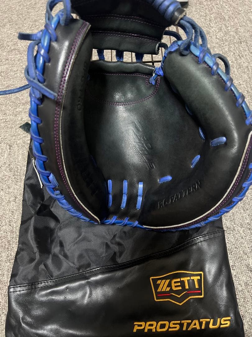 ZETT キャッチャーミット（硬式）フルオーダー最高峰 戸柱モデル