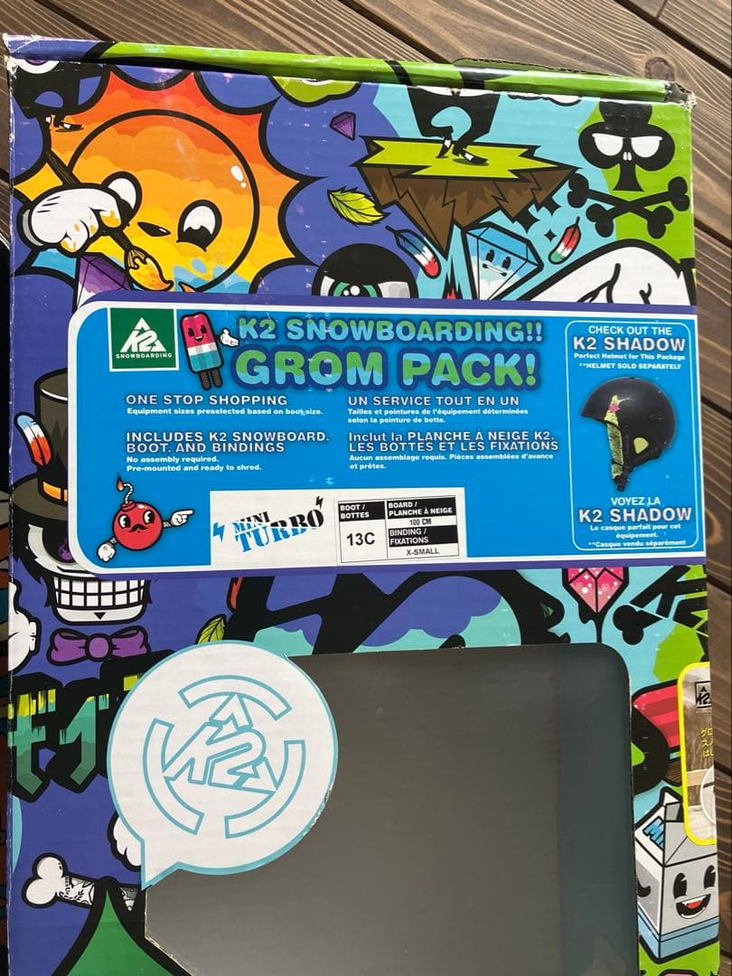 K2 Shadow Grom Pack スノーボードビンディング ブーツセットの通販は
