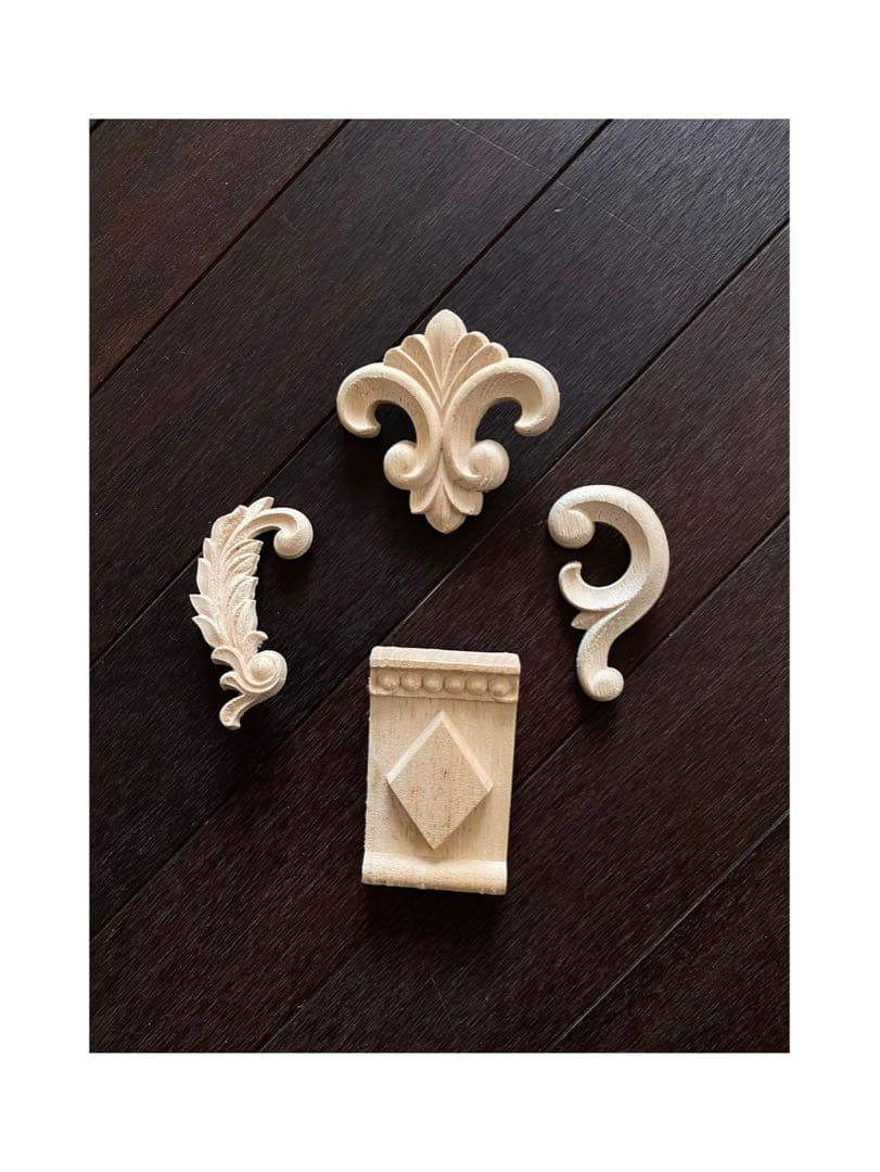 nite alcoveアイボリー装飾ヘアピンセット（4個セット）