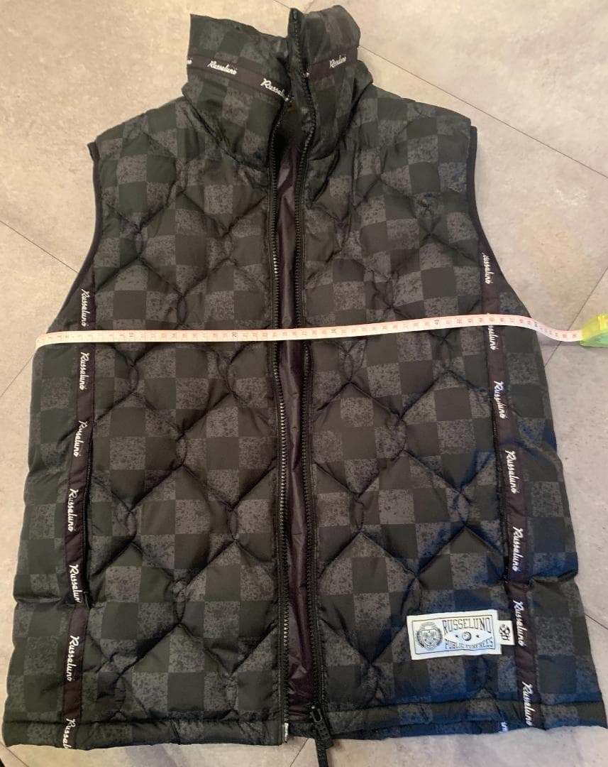 ラッセルノ ダウンベスト 新品未使用品！ RUSSELL ゴルフ リバーシブル