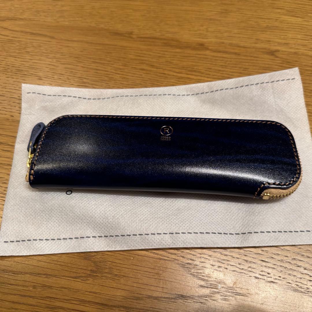 PORCO ROSSO ルガトショルダー／トレーペンケース／ネイビー 公式サイト・薬院本店限定/ルガトショルダー／トレーペンケース