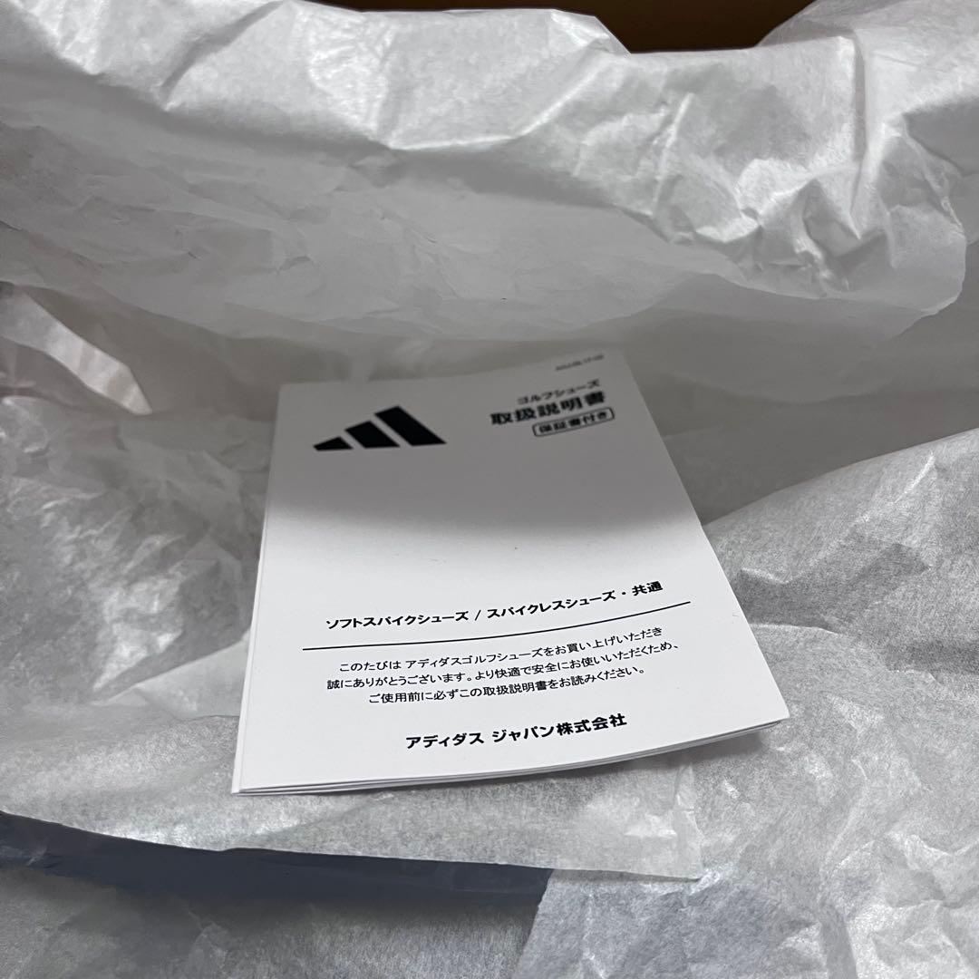 【新品】adidas スーパースターゴルフシューズSS80ブラック 25.0cm