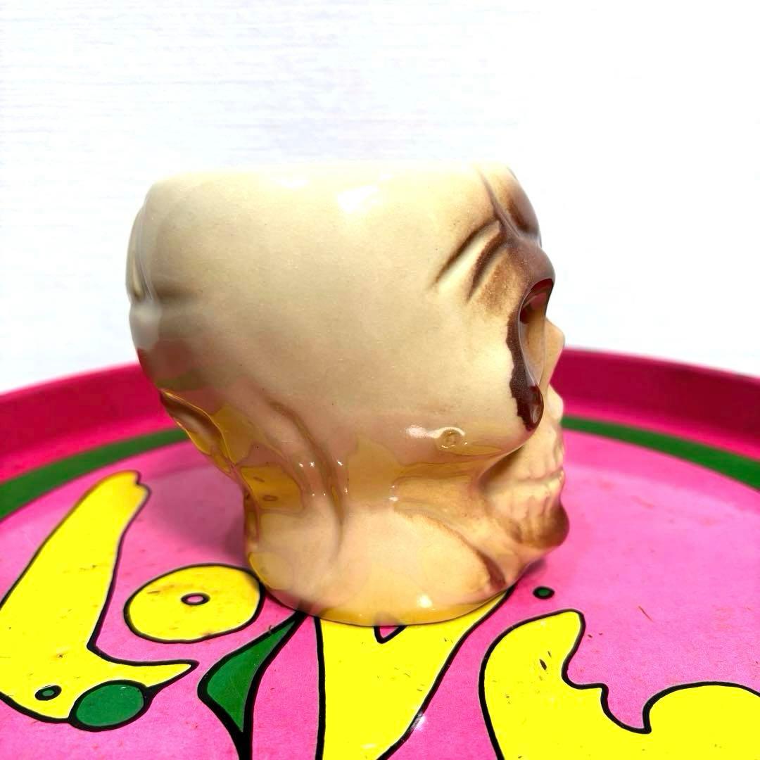 50s 60s スカル ドクロ ガイコツ 骸骨 髑髏 マグカップ ビンテージ