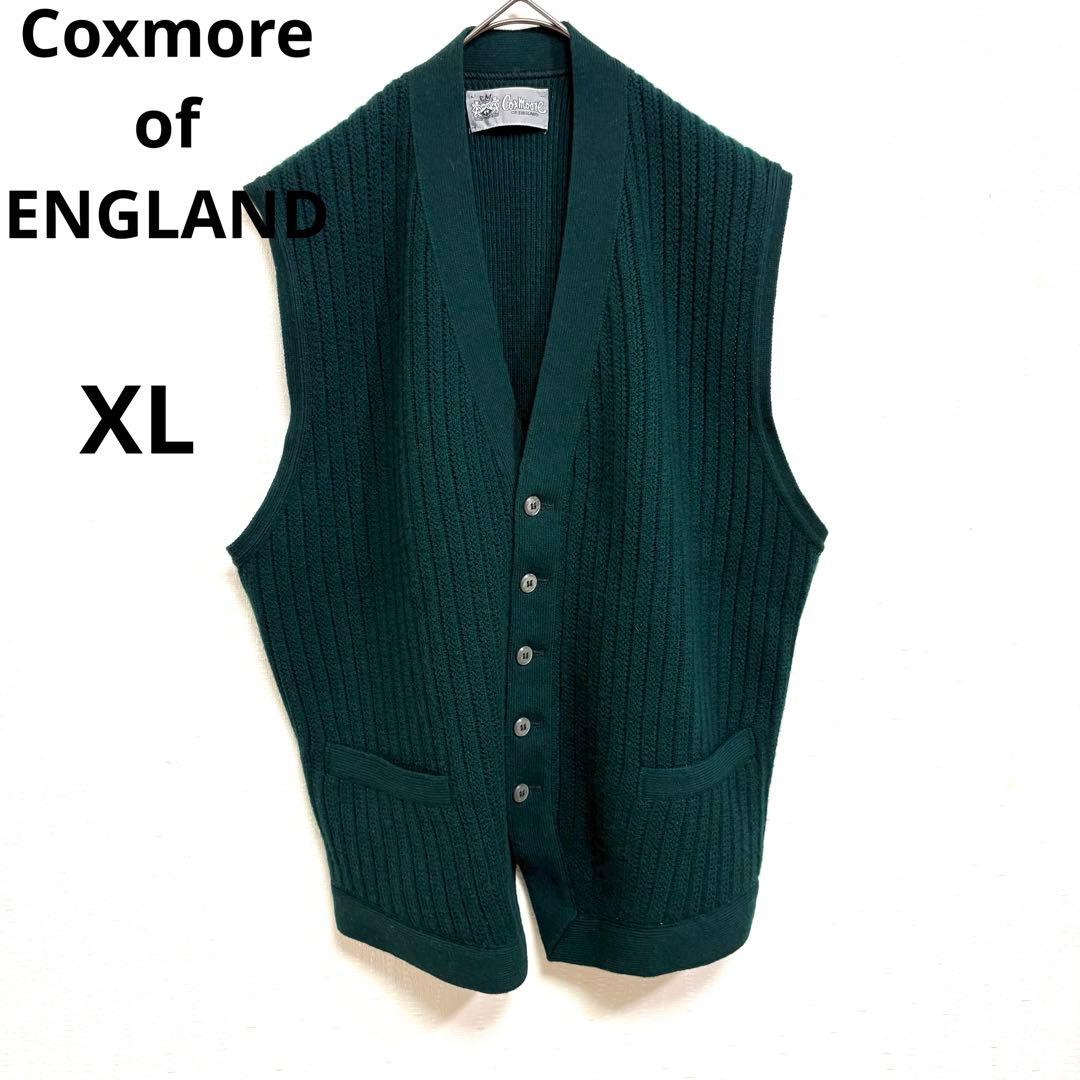 お値下げ中Coxmore of ENGLAND カシミア100%グリーン ベスト お値下げ中Coxmore of ENGLAND カシミア100%グリーン ベスト お値下げ