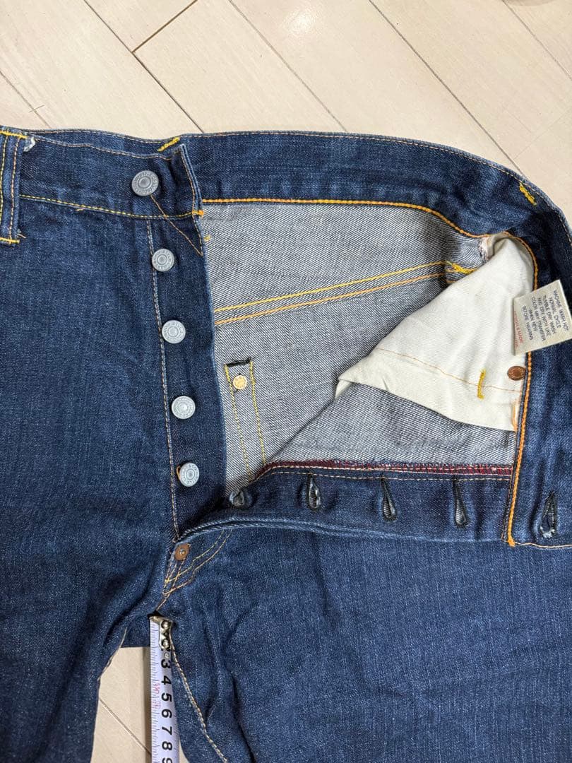 美品】EVISU NO,3 LOT.2000デニムパンツ カモメ イエロー - メルカリ