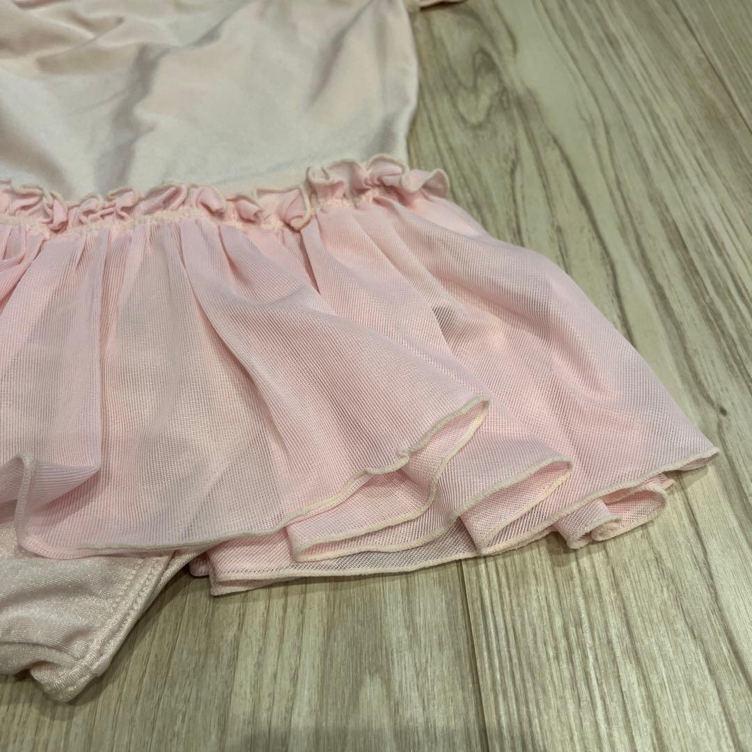 Chacott チャコット ピンク フリル付きレオタード 110cm - メルカリ