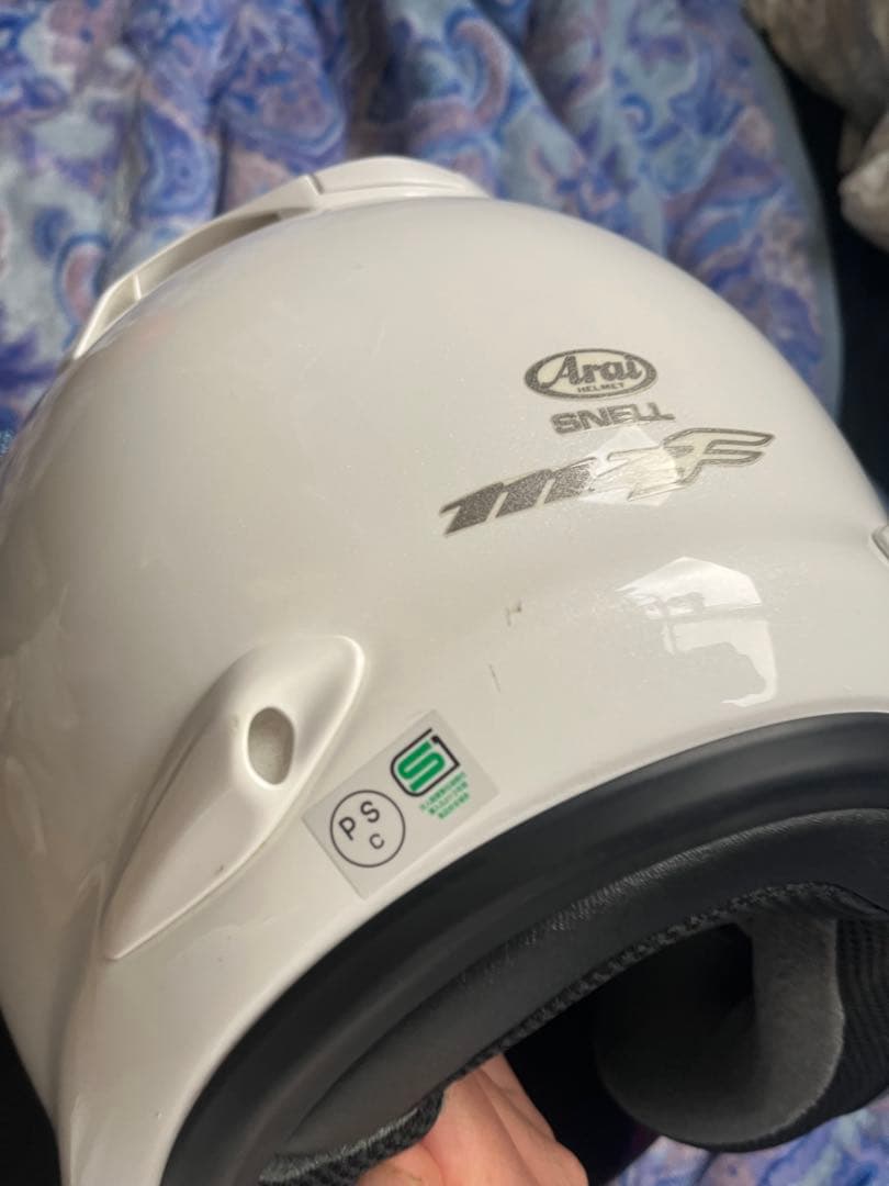 Arai ジェットヘルメット レッドチタン ミラーシールド - メルカリ